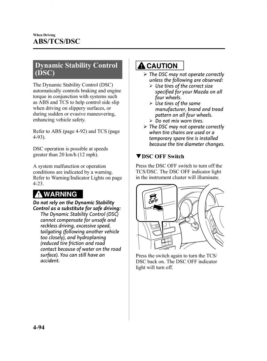 Mazda 6 III owners manual / page 218