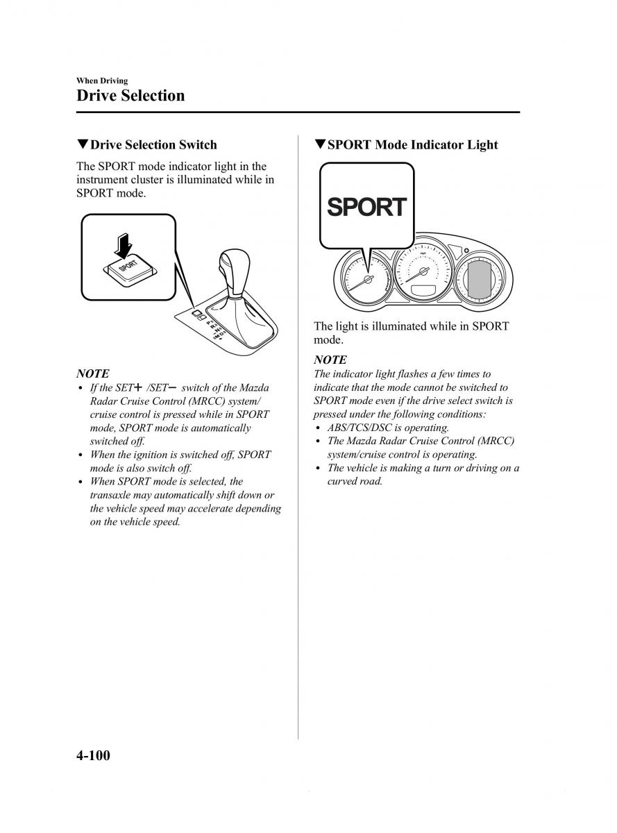 Mazda 6 III owners manual / page 224