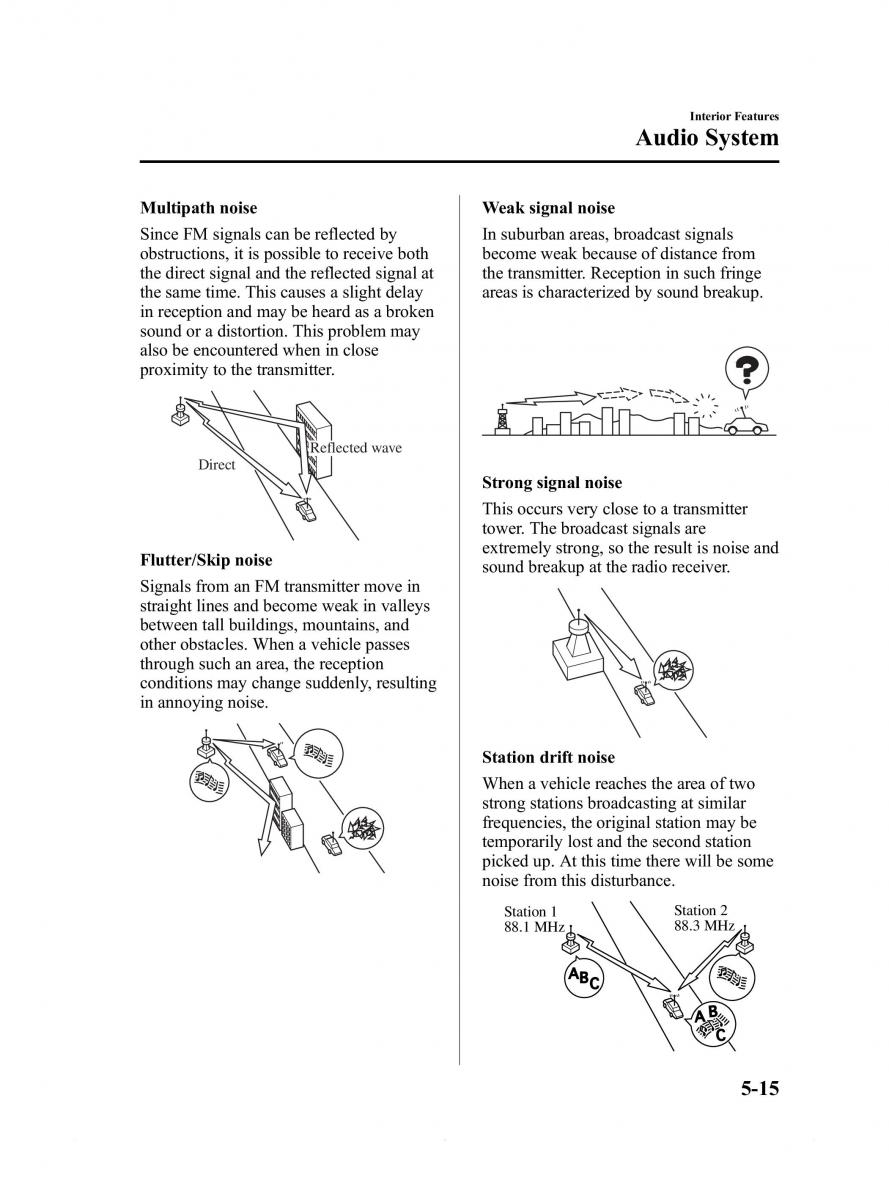 Mazda 6 III owners manual / page 287