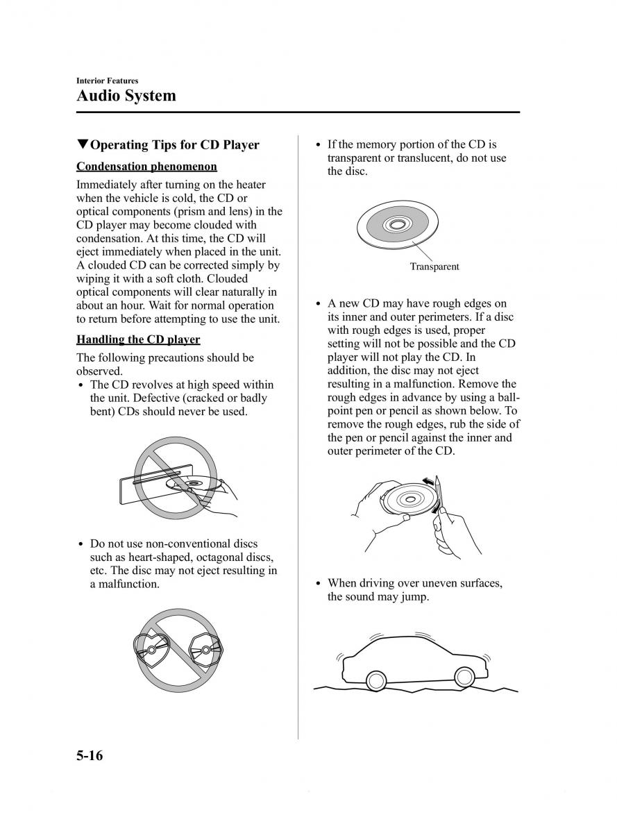 Mazda 6 III owners manual / page 288