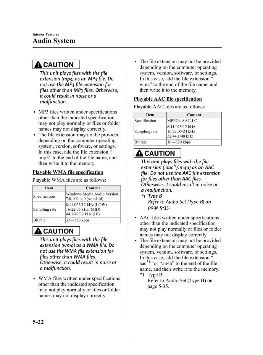 Mazda 6 III owners manual / page 294