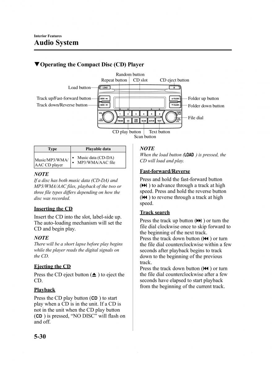 Mazda 6 III owners manual / page 302