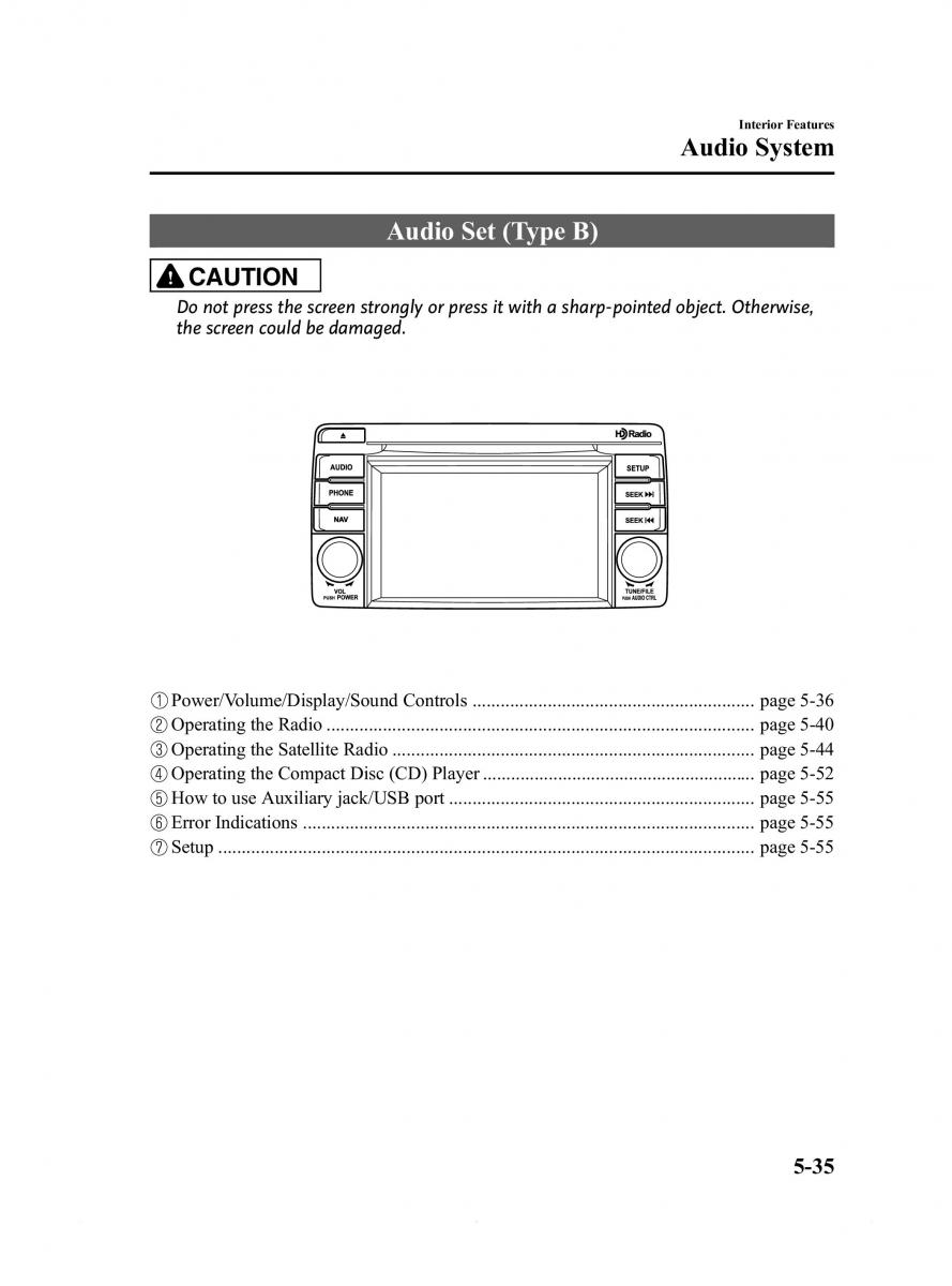 Mazda 6 III owners manual / page 307