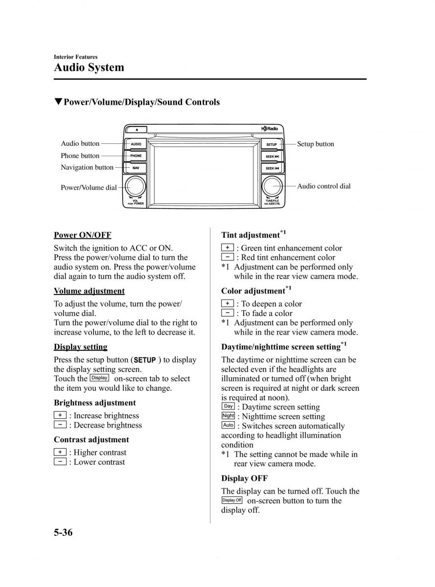 Mazda 6 III owners manual / page 308