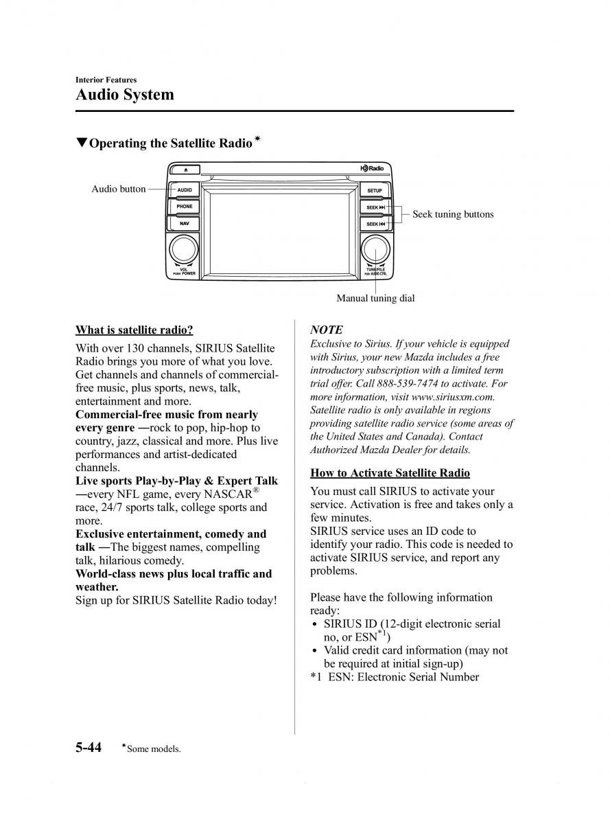 Mazda 6 III owners manual / page 316