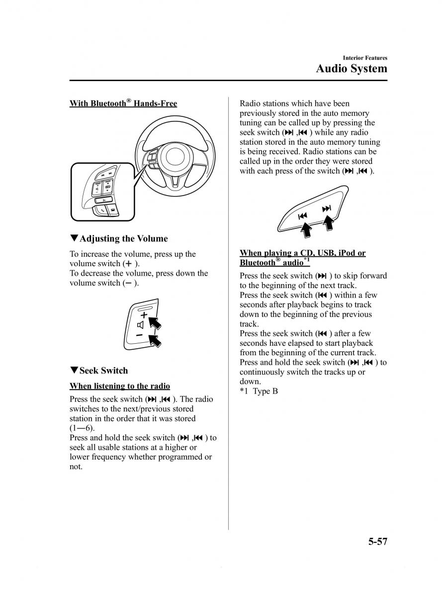 Mazda 6 III owners manual / page 329