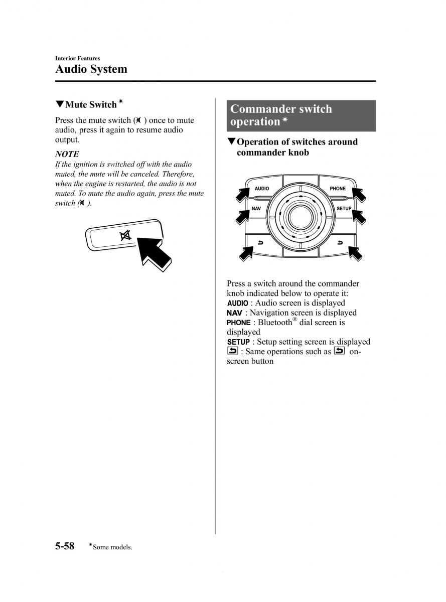 Mazda 6 III owners manual / page 330