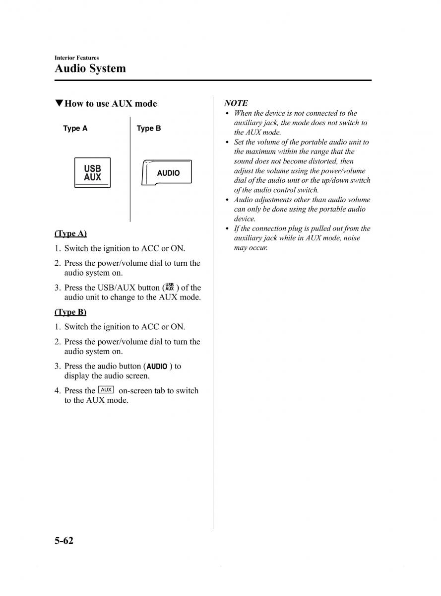 Mazda 6 III owners manual / page 334