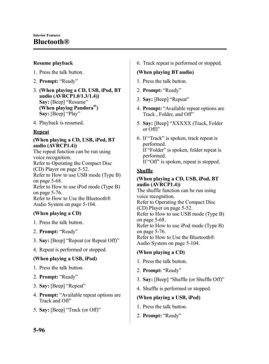 Mazda 6 III owners manual / page 368