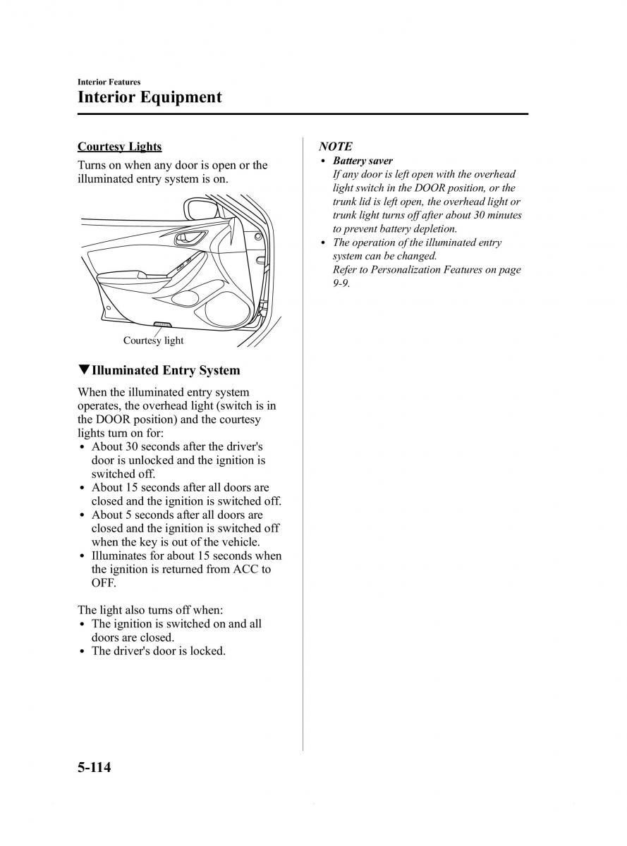 Mazda 6 III owners manual / page 386