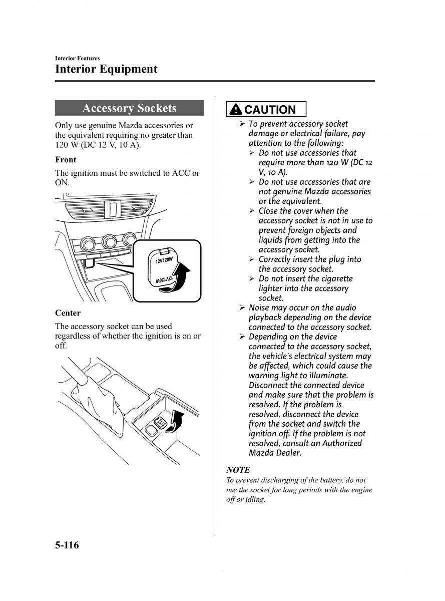 Mazda 6 III owners manual / page 388