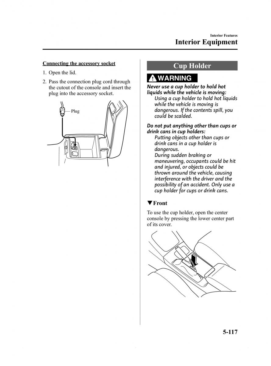 Mazda 6 III owners manual / page 389