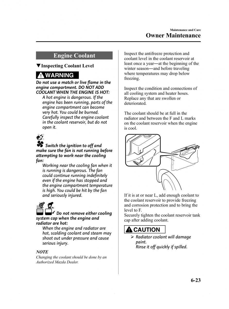 Mazda 6 III owners manual / page 417