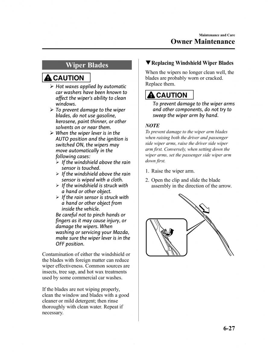 Mazda 6 III owners manual / page 421