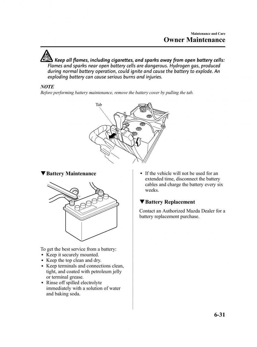 Mazda 6 III owners manual / page 425