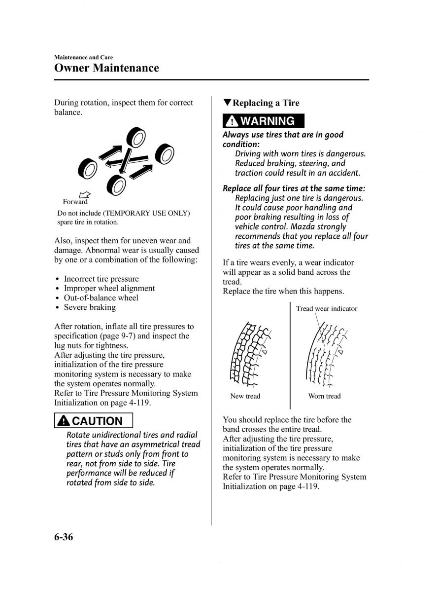 Mazda 6 III owners manual / page 430