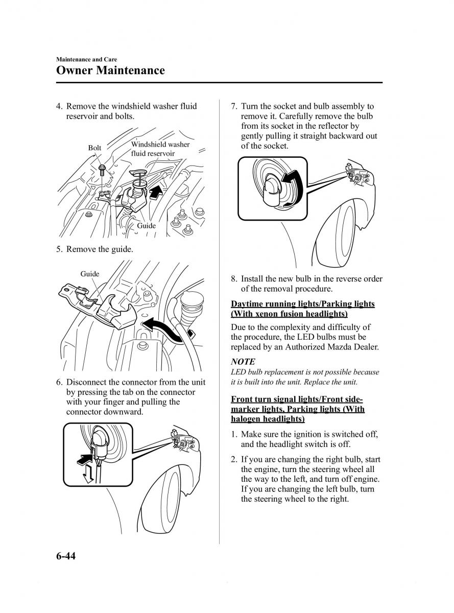 Mazda 6 III owners manual / page 438