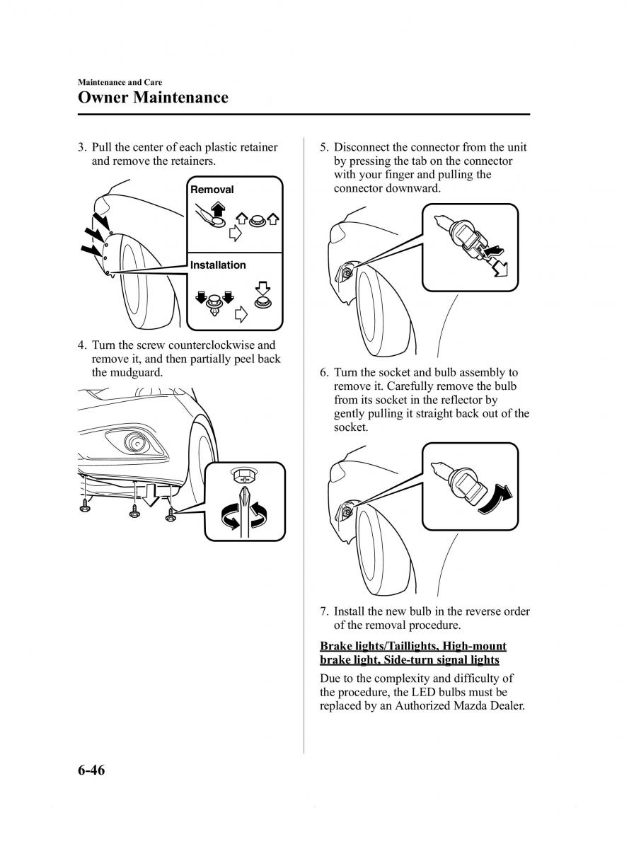 Mazda 6 III owners manual / page 440