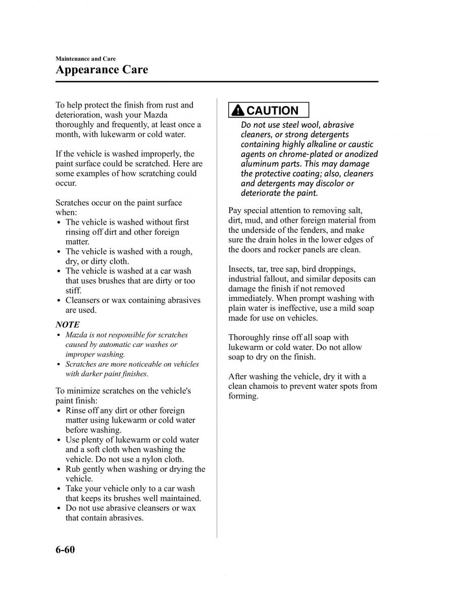 Mazda 6 III owners manual / page 454