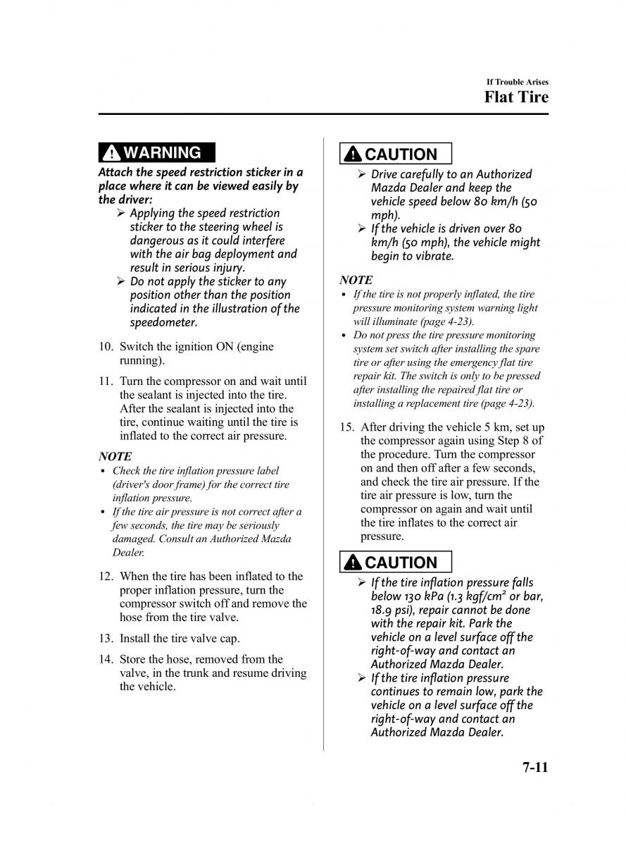 Mazda 6 III owners manual / page 471