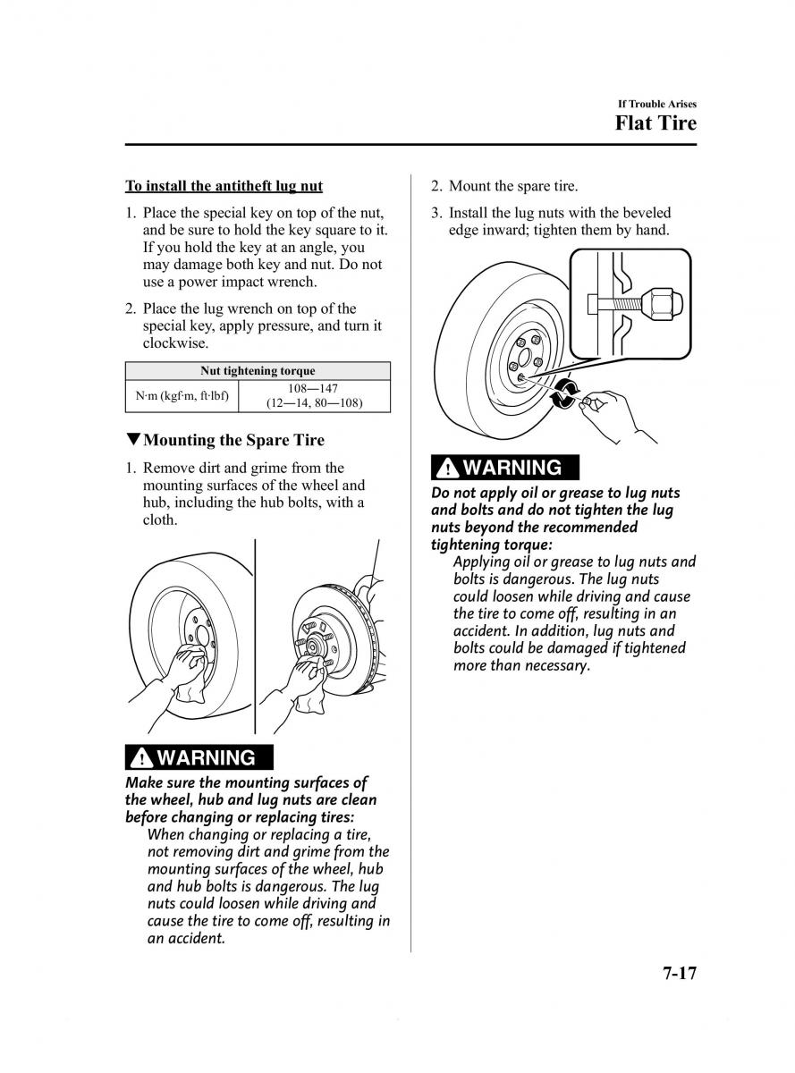 Mazda 6 III owners manual / page 477