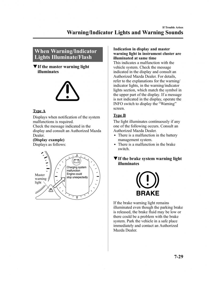 Mazda 6 III owners manual / page 489