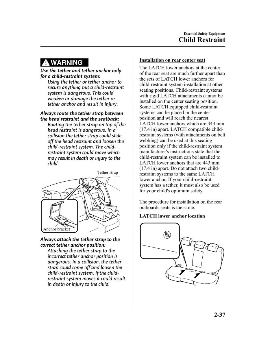 Mazda 6 III owners manual / page 49