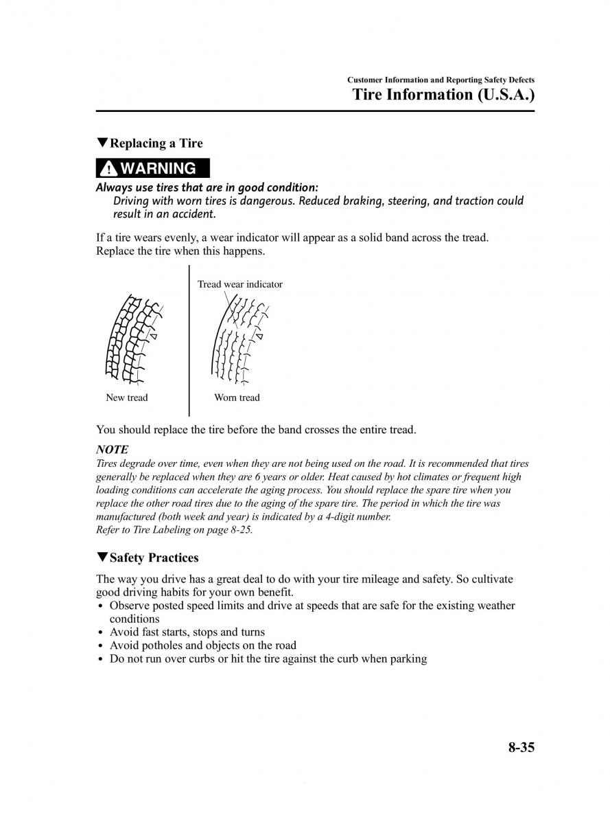 Mazda 6 III owners manual / page 537