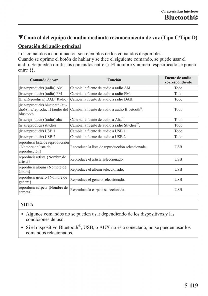 Mazda 6 III manual del propietario / page 551