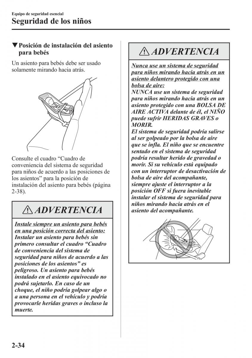 Mazda 6 III manual del propietario / page 58