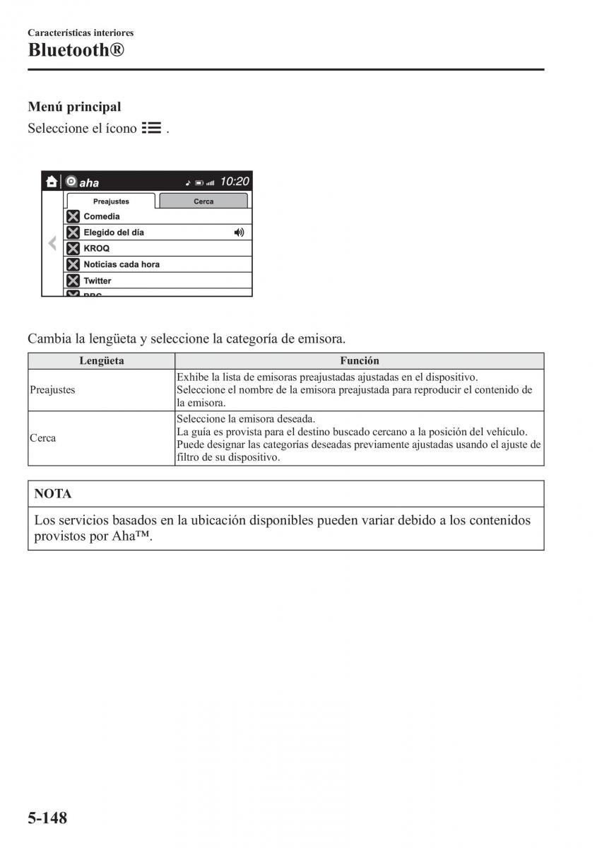 Mazda 6 III manual del propietario / page 580