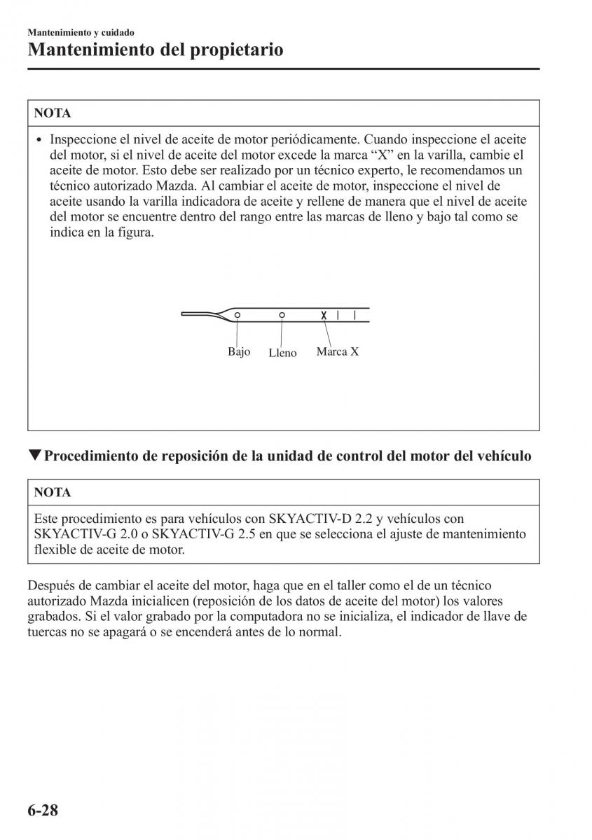 Mazda 6 III manual del propietario / page 630