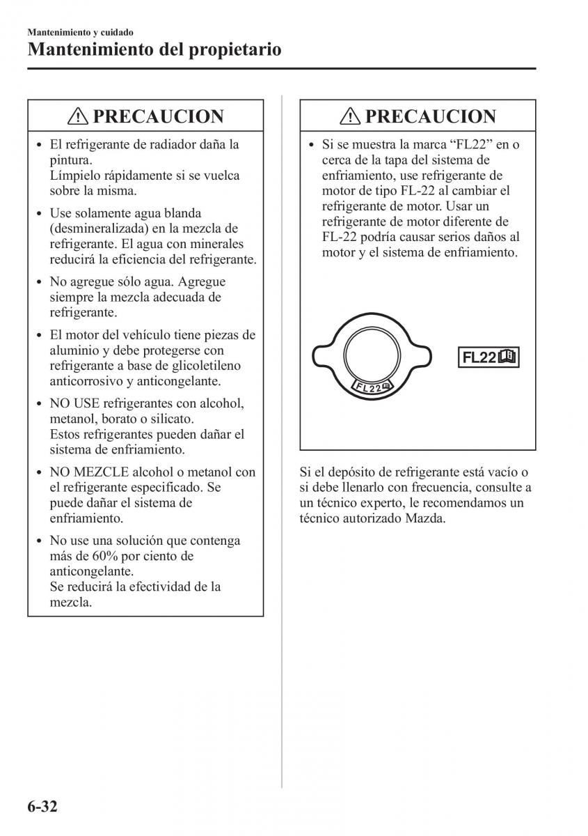 Mazda 6 III manual del propietario / page 634