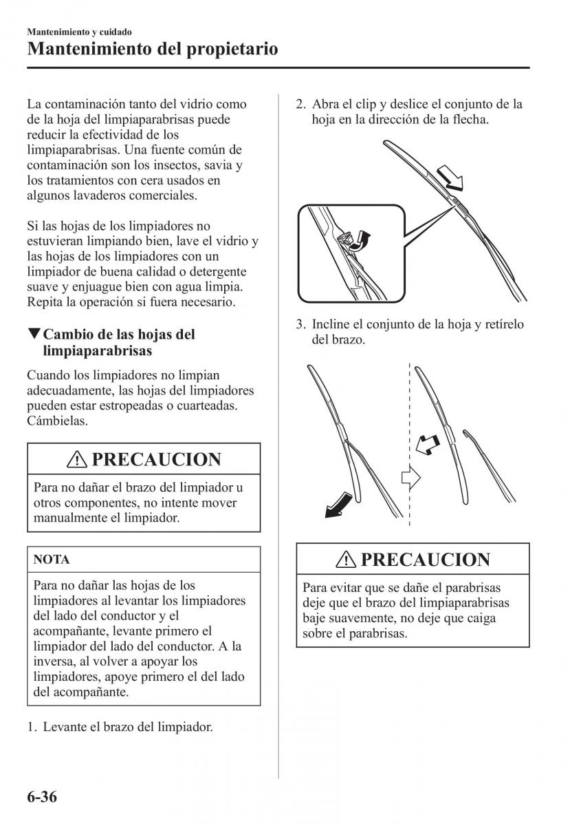 Mazda 6 III manual del propietario / page 638