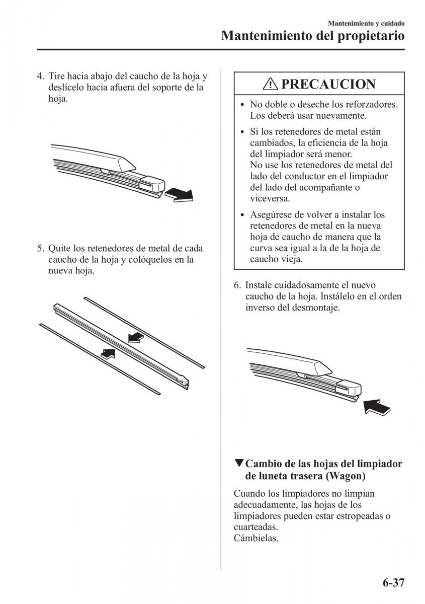 Mazda 6 III manual del propietario / page 639