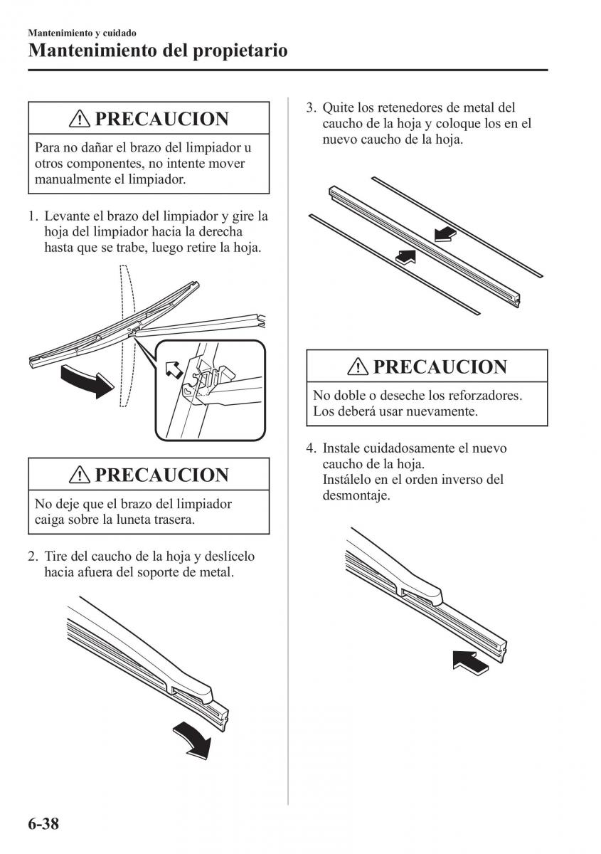 Mazda 6 III manual del propietario / page 640