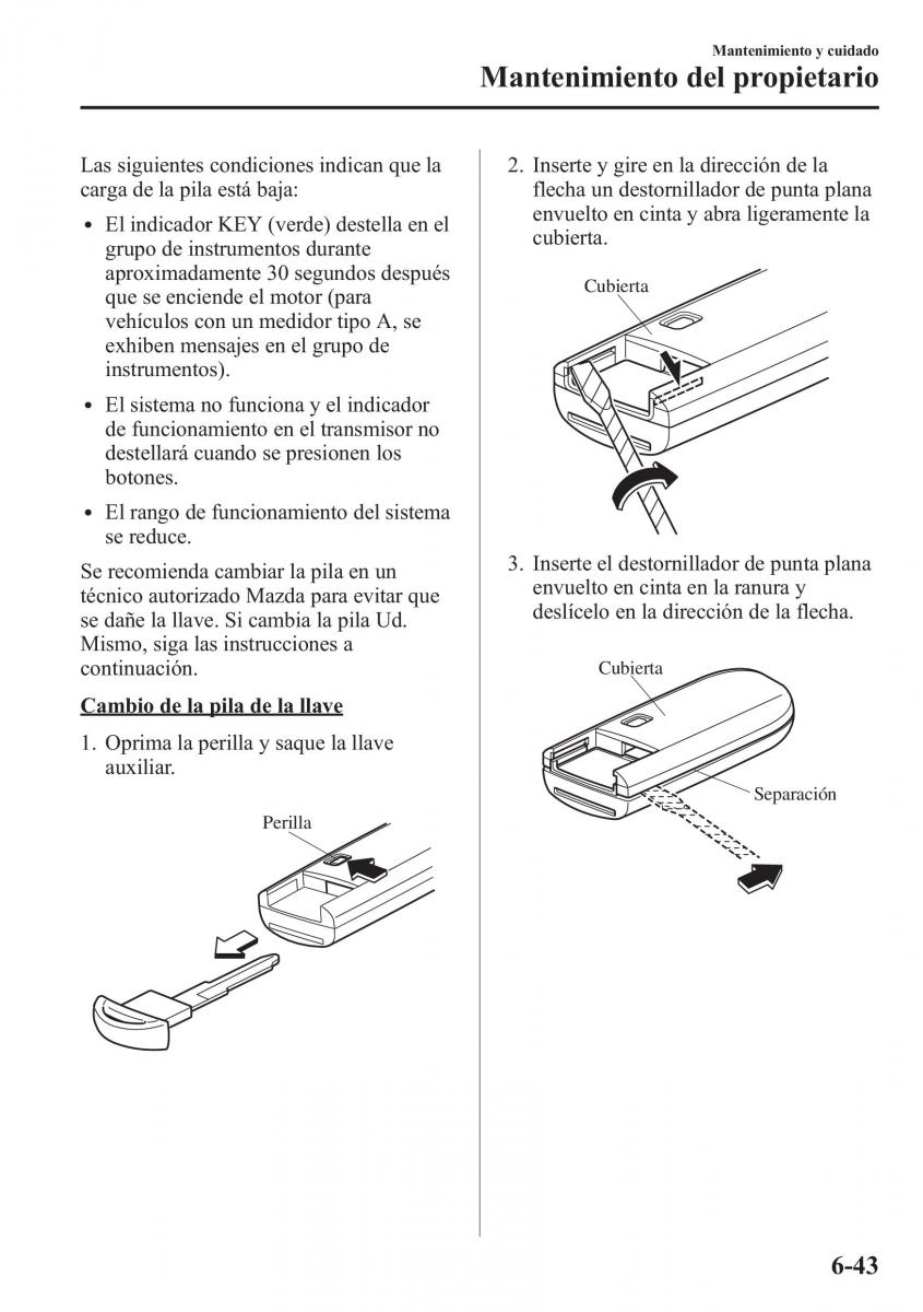 Mazda 6 III manual del propietario / page 645