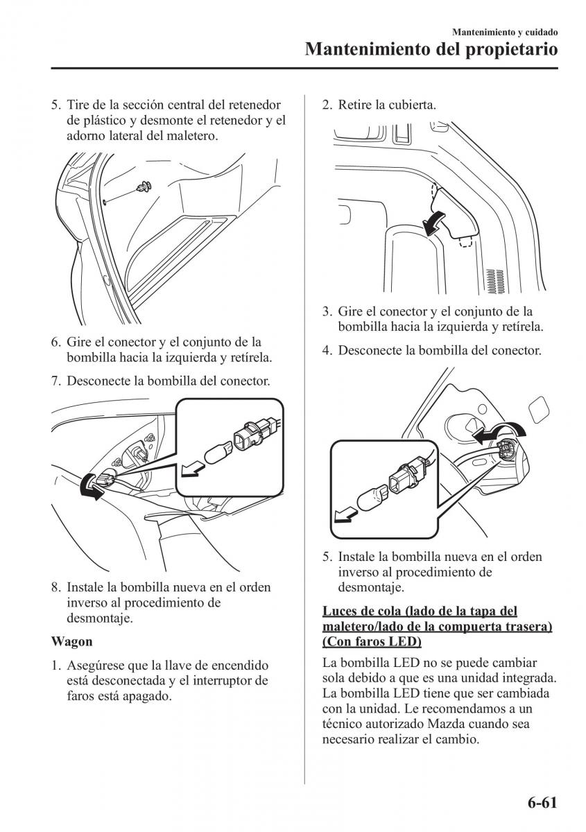 Mazda 6 III manual del propietario / page 663