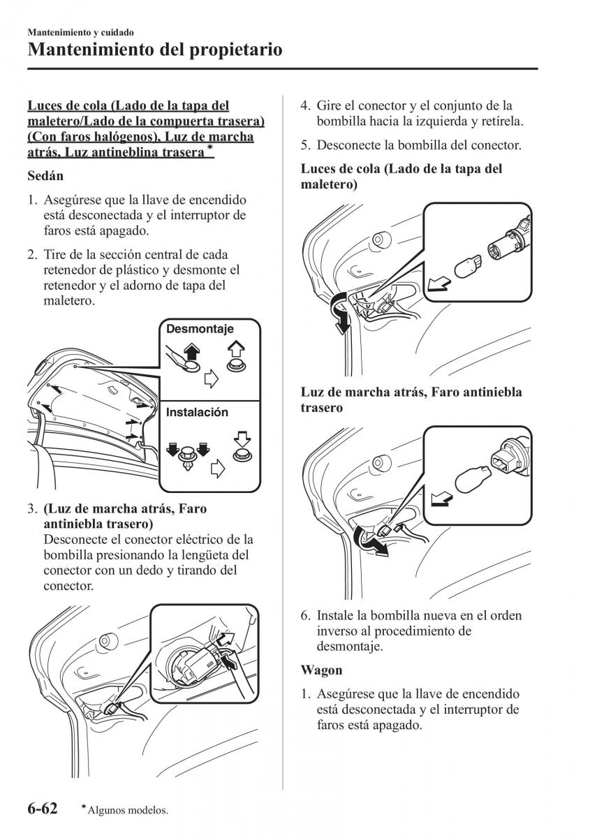 Mazda 6 III manual del propietario / page 664