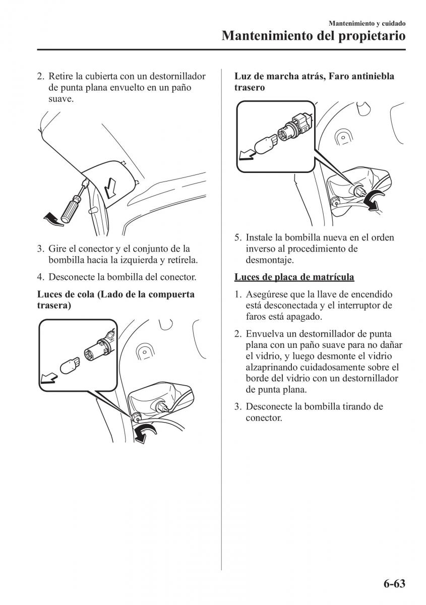 Mazda 6 III manual del propietario / page 665