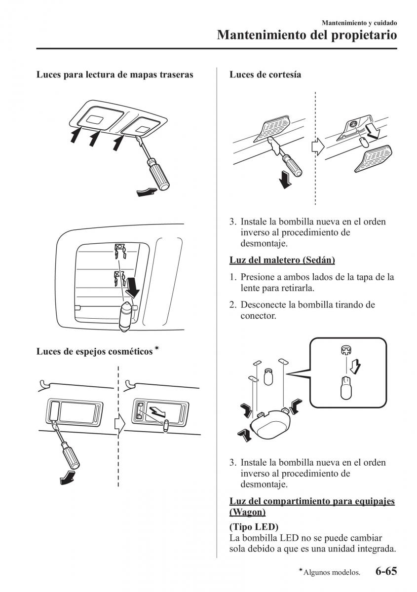 Mazda 6 III manual del propietario / page 667