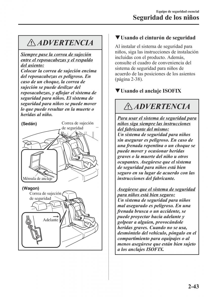 Mazda 6 III manual del propietario / page 67