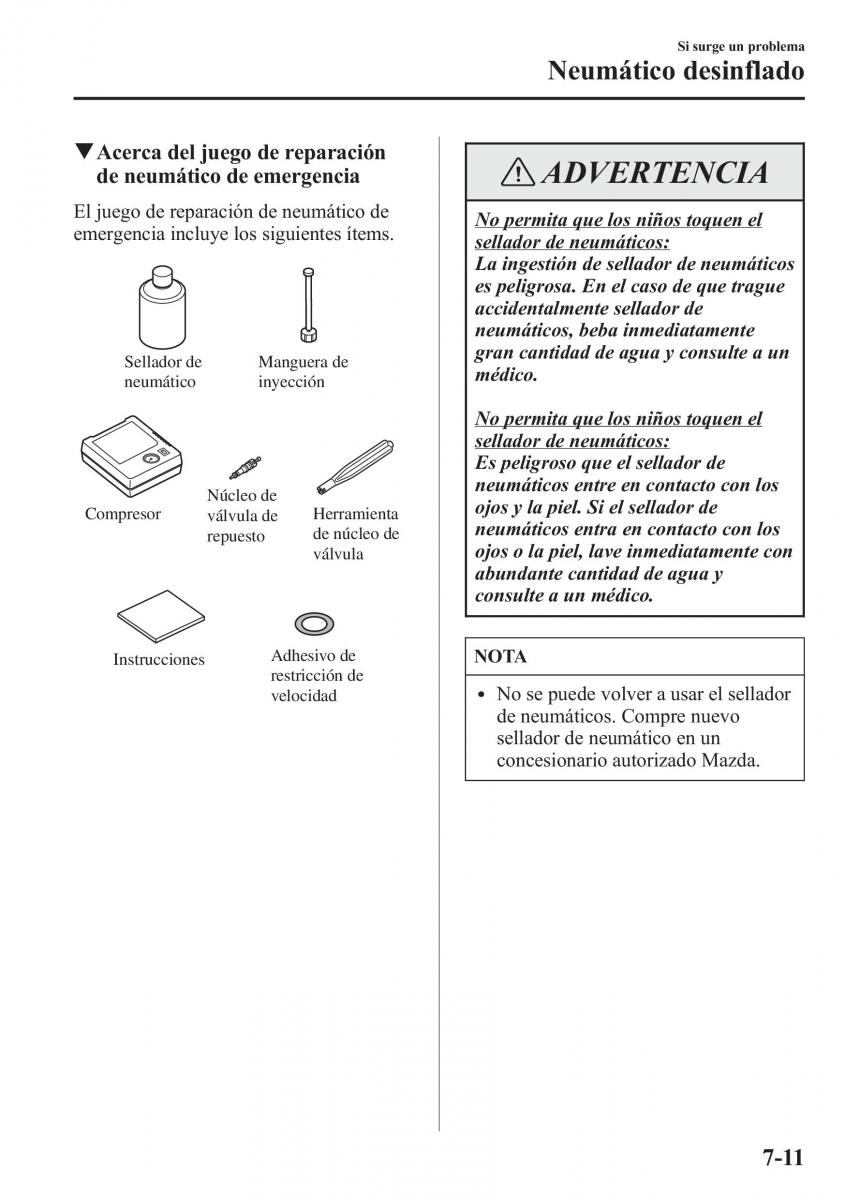 Mazda 6 III manual del propietario / page 697