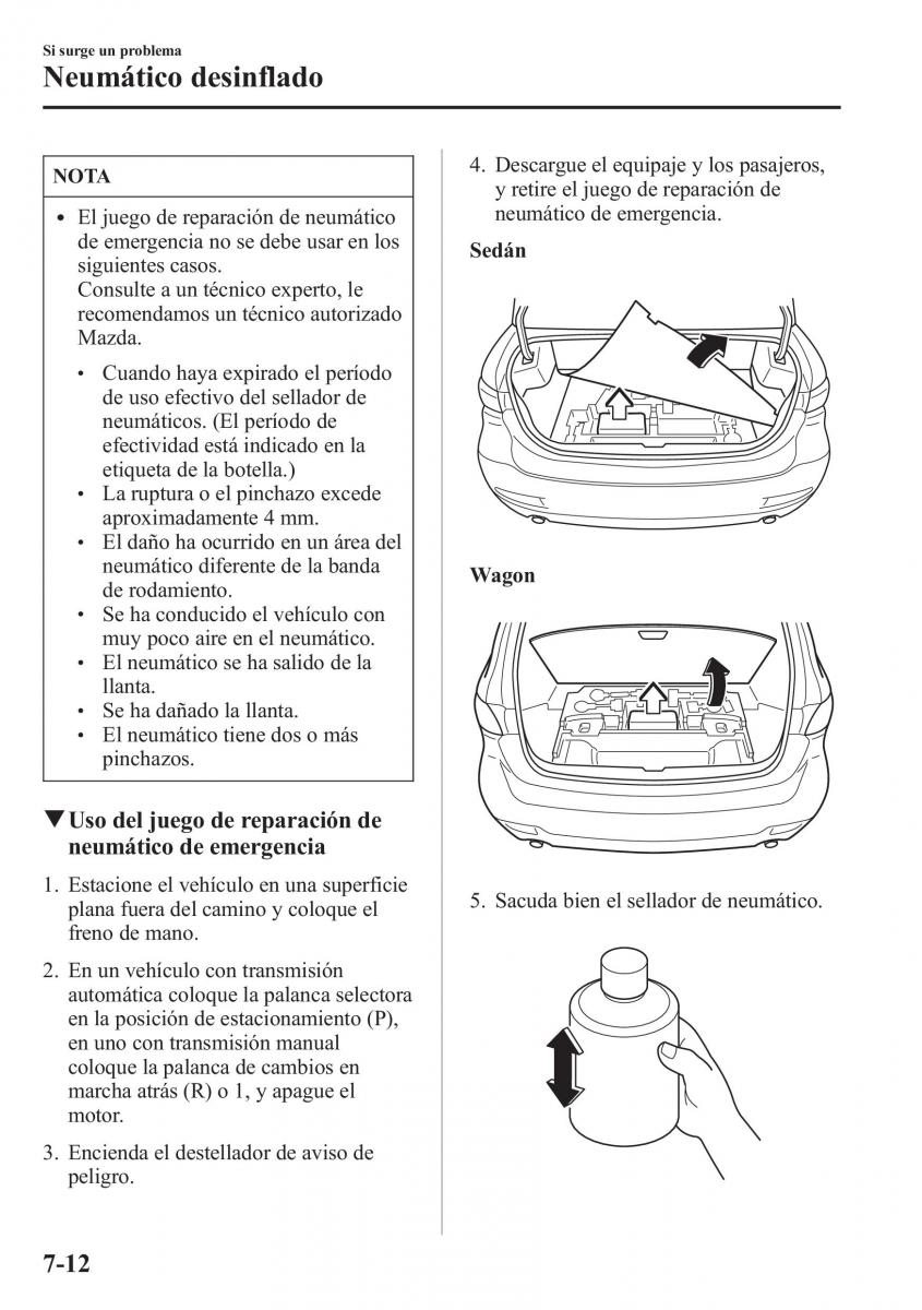 Mazda 6 III manual del propietario / page 698