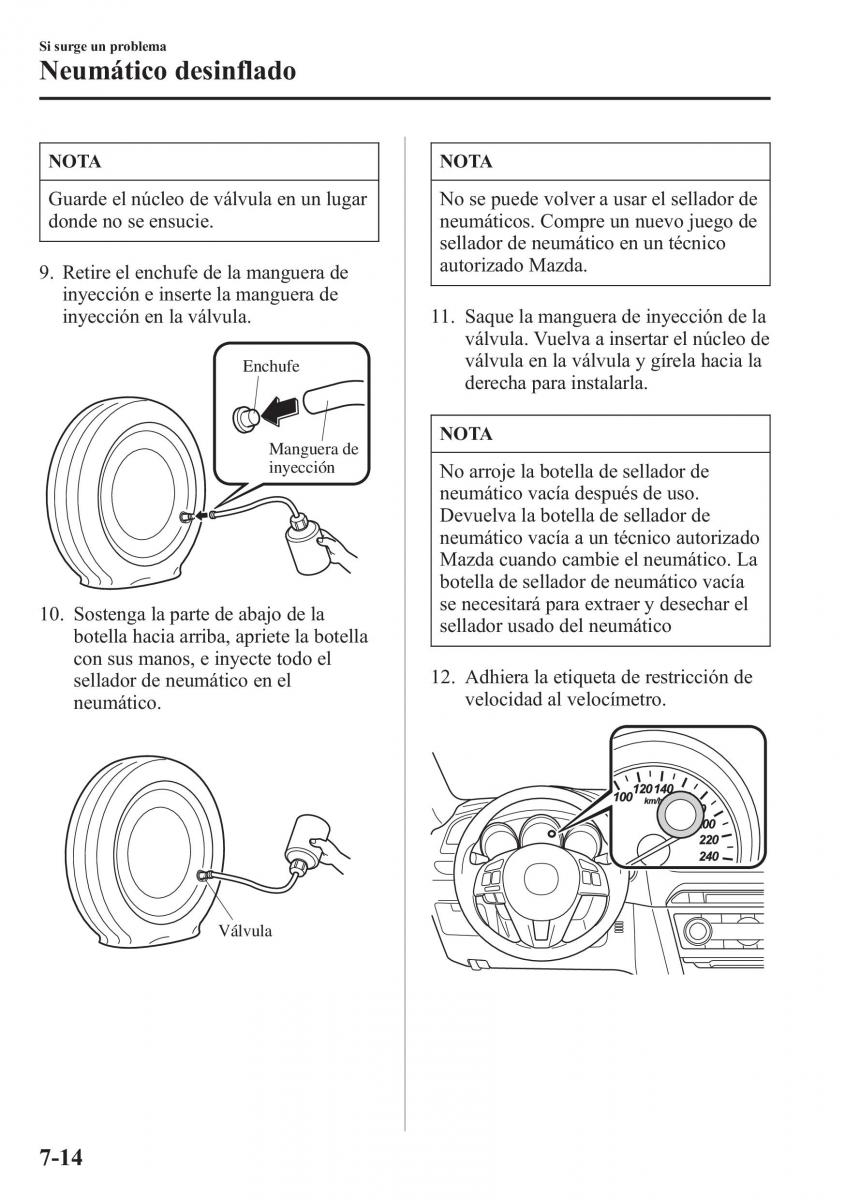 Mazda 6 III manual del propietario / page 700