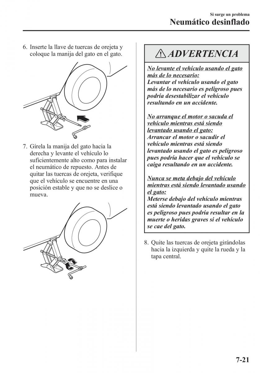 Mazda 6 III manual del propietario / page 707