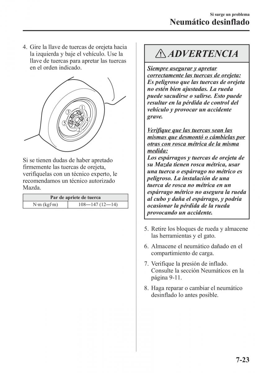 Mazda 6 III manual del propietario / page 709