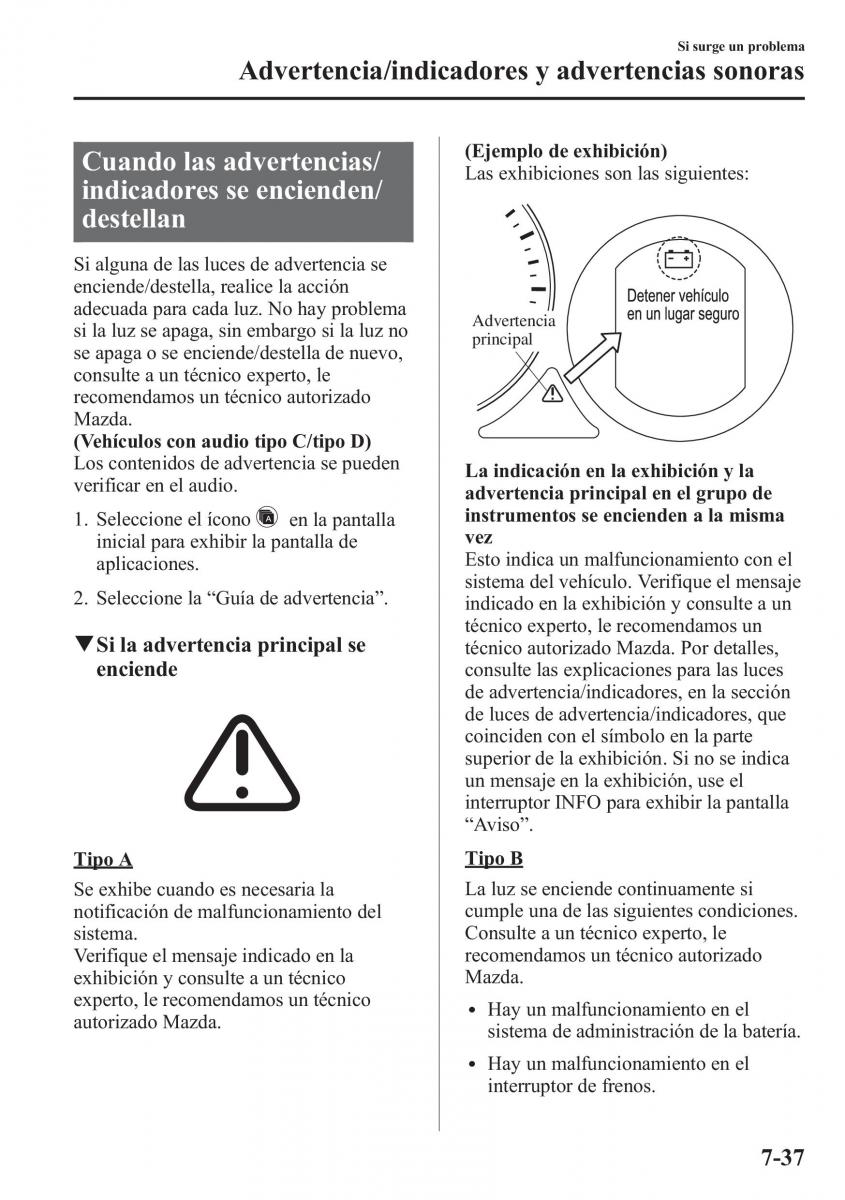 Mazda 6 III manual del propietario / page 723