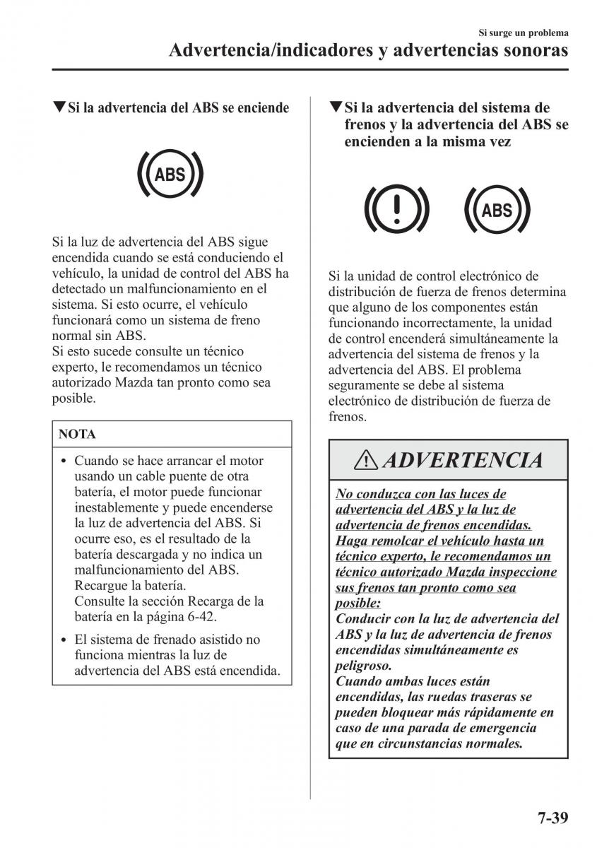 Mazda 6 III manual del propietario / page 725