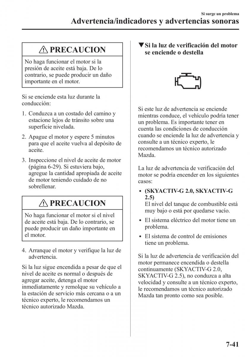 Mazda 6 III manual del propietario / page 727